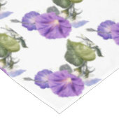 Vintager Lila Morgenruhm Tischdecke (Schrägansicht)