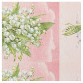 Vintager Lilly des Tal-Gewebes Stoff (Nahaufnahme)