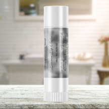 Vintager Lippenbalustrabe aus Silberfolie