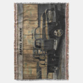 Vintager LKW Antiker LKW Alter LKW Decke (Vorderseite Vertikal)