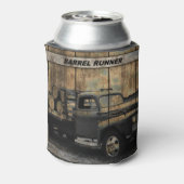 Vintager LKW Antiker LKW Alter LKW Dosenkühler (Kanne Rückseite)