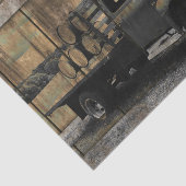 Vintager LKW Antiker LKW Alter LKW Seidenpapier (Ausschnitt)