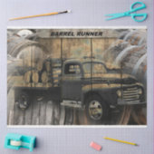 Vintager LKW Antiker LKW Alter LKW Seidenpapier (Basteln)