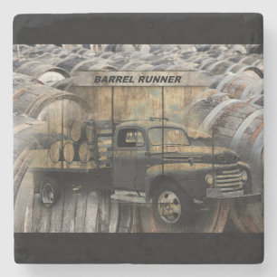 Vintager LKW Antiker LKW Alter LKW Steinuntersetzer