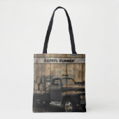 Vintager LKW Antiker LKW Alter LKW Tasche (Vorderseite)