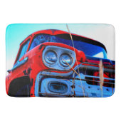 Vintager LKW Badematte (Vorderseite)