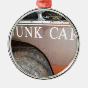 Vintager LKW-Bargeld für Junk Car Sign Ornament Aus Metall