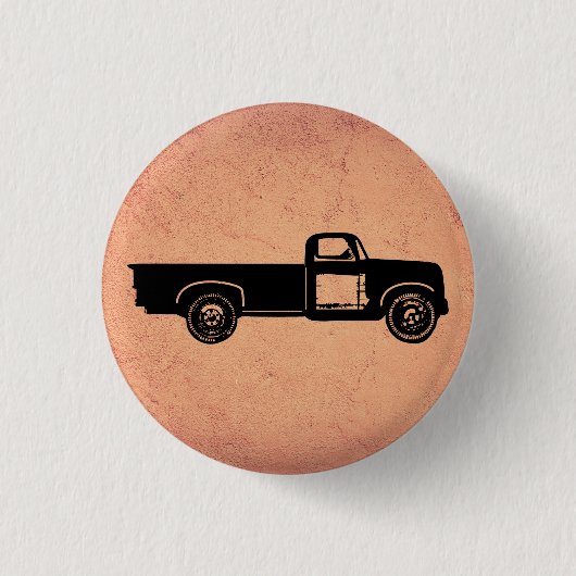 Vintager LKW Button (Vorderseite)