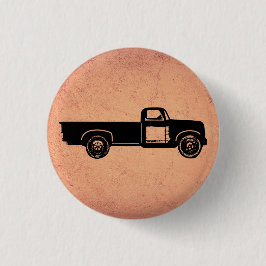 Vintager LKW Button