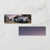 Vintager LKW-dünne Karte (Vorne/Hinten)