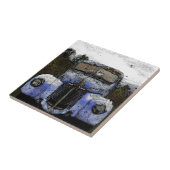 Vintager LKW Fliese (Seite)