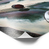 Vintager LKW Fotodruck (Ecke)