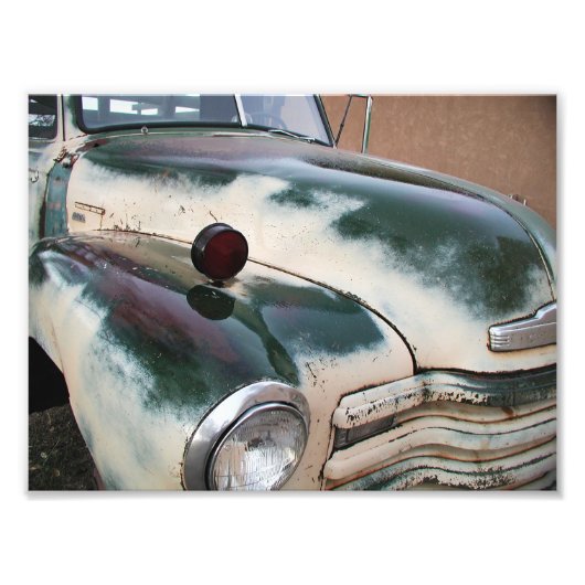 Vintager LKW Fotodruck (Vorne)