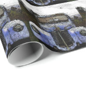 Vintager LKW Geschenkpapier (Rolleneckpunkt)