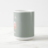Vintager LKW Groovy Weihnachtskekse Kaffeetasse (Mittel)