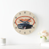 Vintager LKW Große Wanduhr (Zuhause)