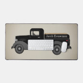 Vintager Lkw Kinder Schreibtisch Matten & Pads Schreibtischunterlage (Tastatur & Maus)