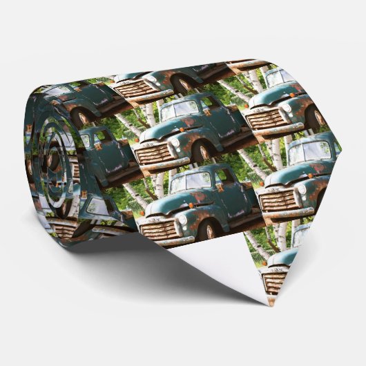 "Vintager LKW-" Krawatte (Gerollt)