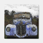 Vintager LKW Magnet (Vorne)