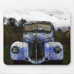 Vintager LKW Mousepad