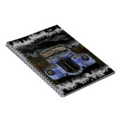 Vintager LKW Notizblock (Rechte Seite)