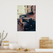 Vintager LKW Poster (Küche)