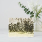 Vintager LKW Postkarte (Stehend Vorderseite)