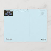 Vintager LKW Postkarte (Rückseite)