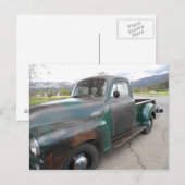 Vintager LKW Postkarte (Vorne/Hinten)