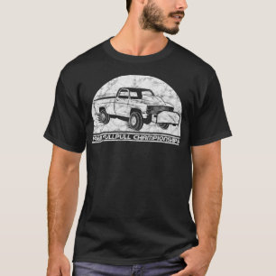 Vintager LKW PullingVintage Retro 44 LKW Pul T-Shirt