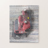 VINTAGER LKW PUZZLE (Vertikal)
