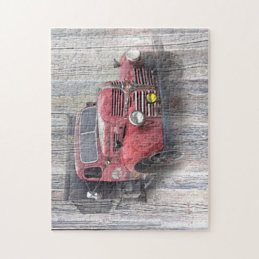 VINTAGER LKW PUZZLE (Vertikal)