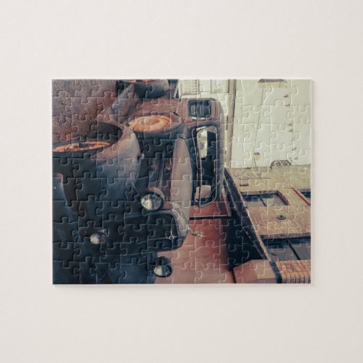 Vintager LKW Puzzle (Horizontal)