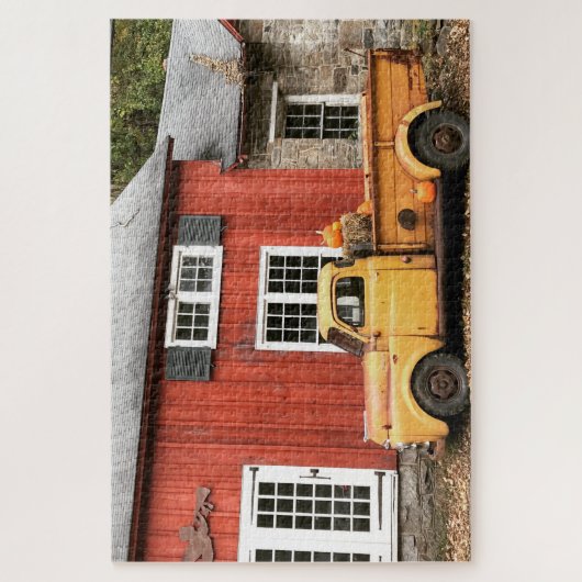 Vintager LKW Puzzle (Vertikal)