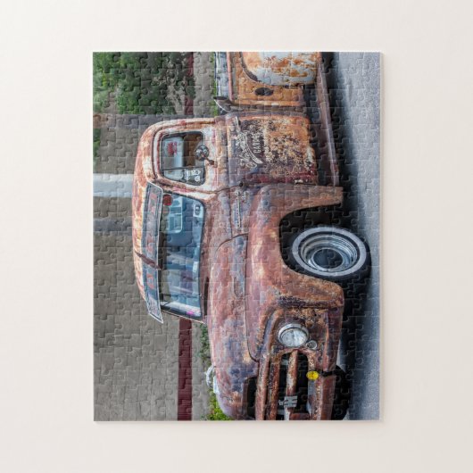 Vintager LKW Puzzle (Vertikal)