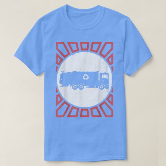 Vintager LKW Retro T-Shirt (Design vorne)