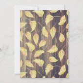 Vintager LKW Rustikale Barnwood Herbstdusche (Rückseite)