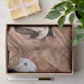 Vintager LKW Rustikalholz Seidenpapier (Geschenk)