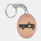 Vintager LKW Schlüsselanhänger (Vorderseite links)
