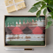 Vintager LKW Seidenpapier (Geschenk)