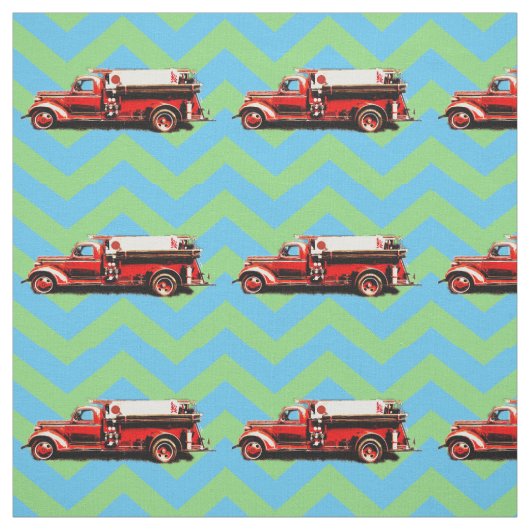 Vintager LKW Stoff (Muster)