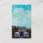 Vintager LKW Visitenkarte (Vorderseite)