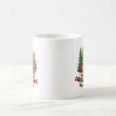 Vintager LKW Weihnachtsfilm Tasse (Mittel)