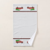 Vintager LKW Weihnachtshandtuch Set (Handtuch)