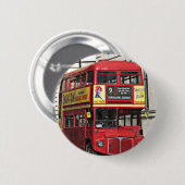Vintager Londoner Bus Button (Vorne & Hinten)
