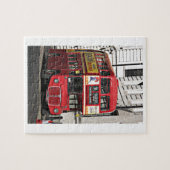 Vintager Londoner Bus Puzzle (Horizontal)