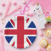 Vintager Londoner Fashion britischer Fahne Gewerks Pappteller (Party)