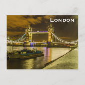 Vintager Londoner Tourismus Postkarte (Vorderseite)