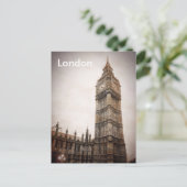 Vintager Londoner Tourismus Postkarte (Stehend Vorderseite)