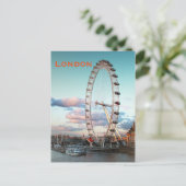 Vintager Londoner Tourismus Postkarte (Stehend Vorderseite)